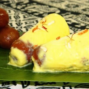Gulab jamun with Kulfi