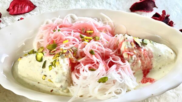 Kulfi with faluda